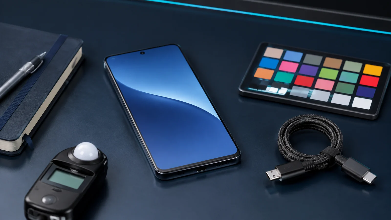A smartphone review workbench with testing tools